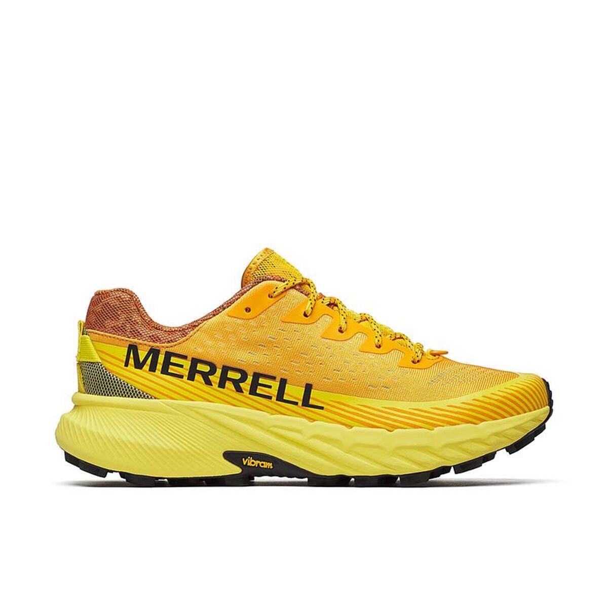Tênis de trail para homem (corrida em montanha) Merrell Agility Peak 5 Amarelo