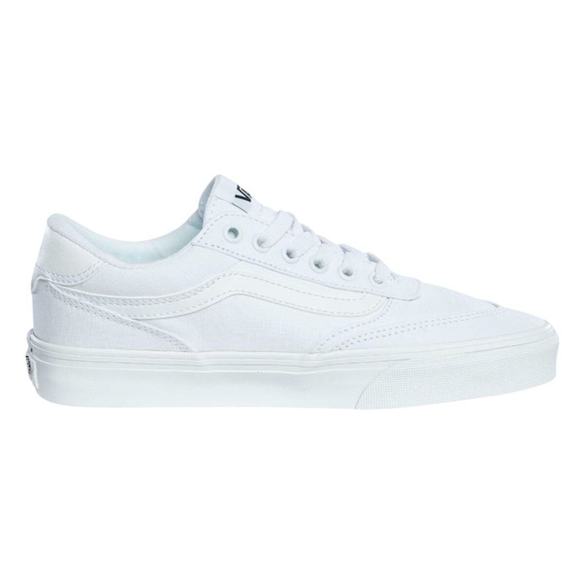 Ténis Casual Homem Vans Brooklyn Ls Cnvs Branco