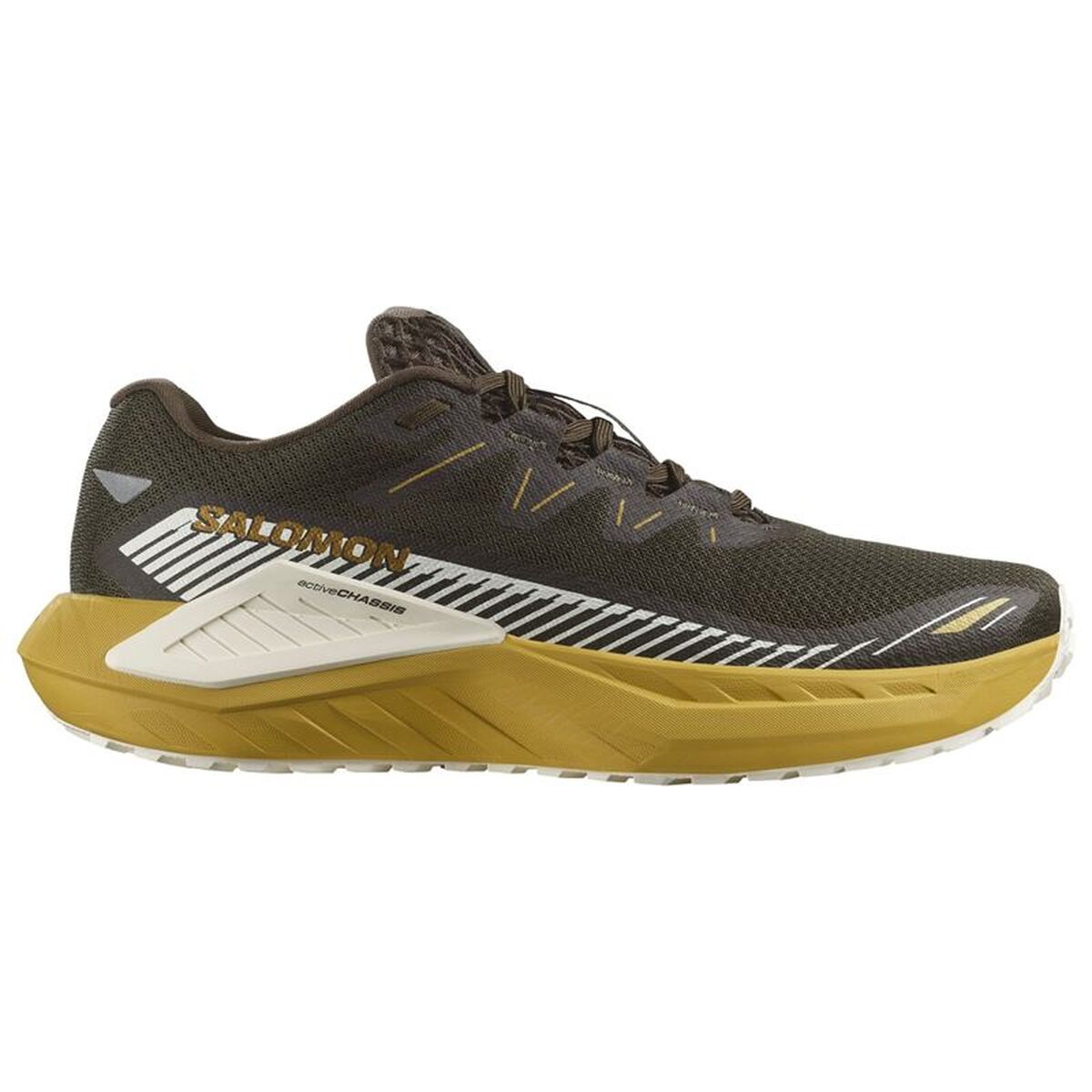 Tênis de trail para homem (corrida em montanha) Salomon Drx Defy Grvl Castanho