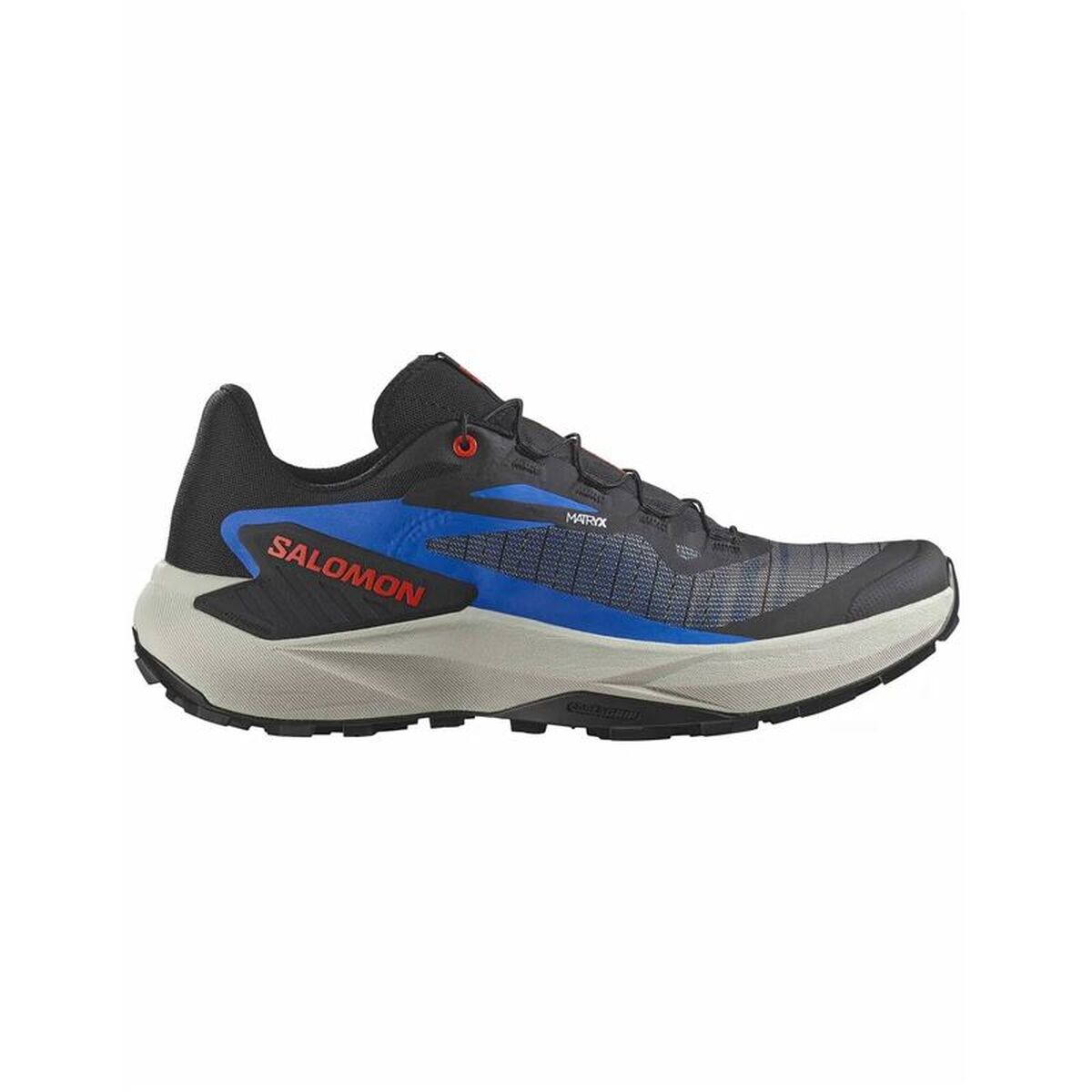 Tênis de trail para homem (corrida em montanha) Salomon Genesis Preto