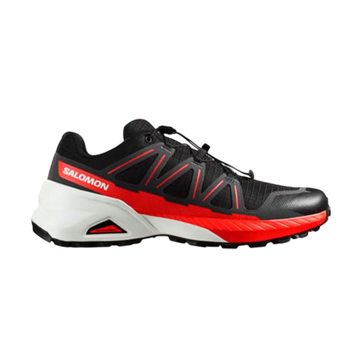 Tênis de trail para homem (corrida em montanha) Salomon Speedcross Peak Preto Vermelho