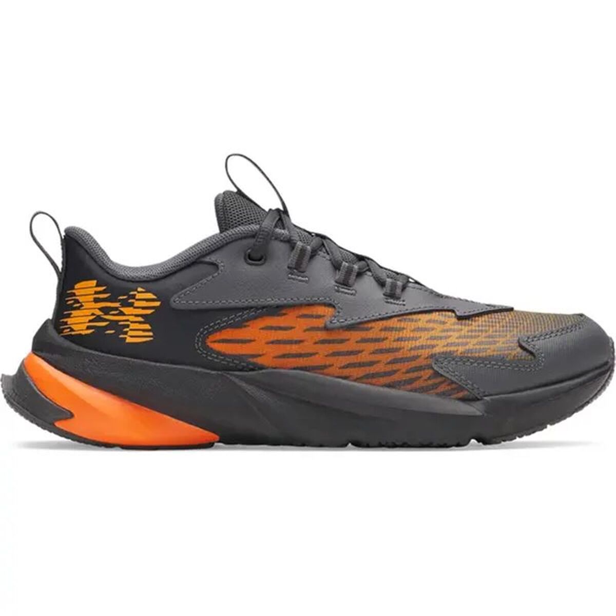 Sapatilhas de Desporto Infantis Under Armour Bgs Scramjet 7 Preto Laranja