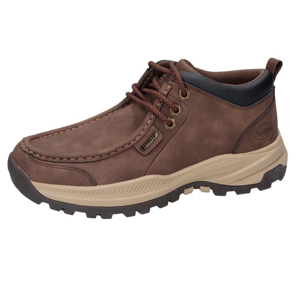 Ténis Casual Homem Dockers Spain Marrom claro