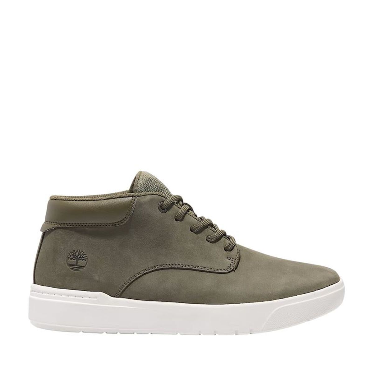 Ténis Casual Homem Timberland Seneca Bay Mid Lace Up Azeitona