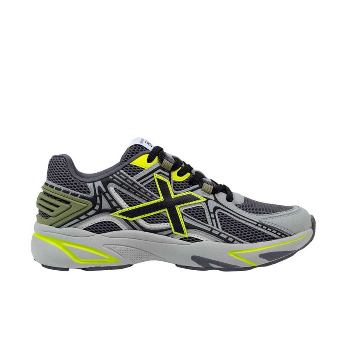 Sapatilhas de Desporto de Homem Munich M2000 01 Preto Cinzento