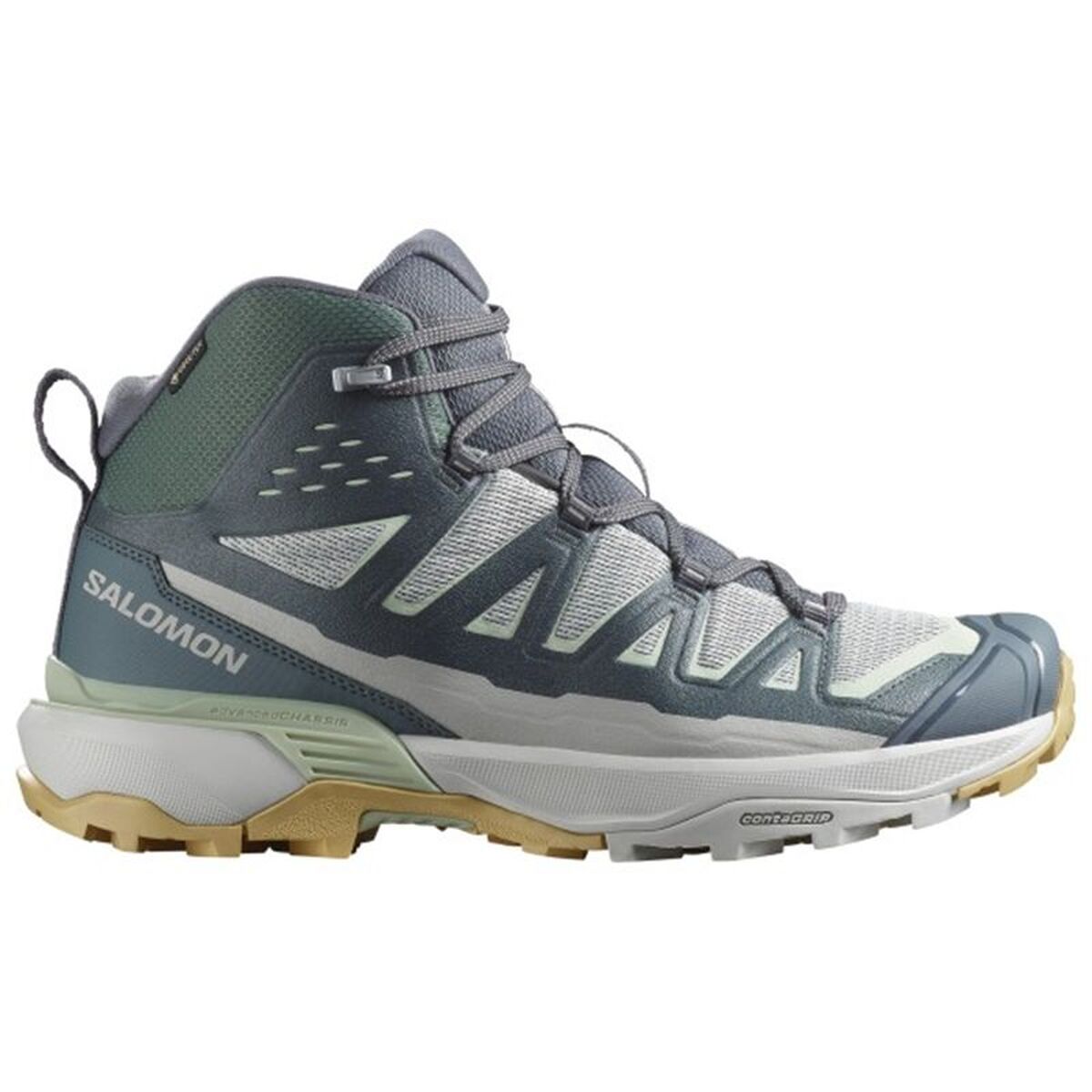 Sapatilhas de Caminhada Homem Salomon X Ultra 360 Edge Mid GTX Cinzento