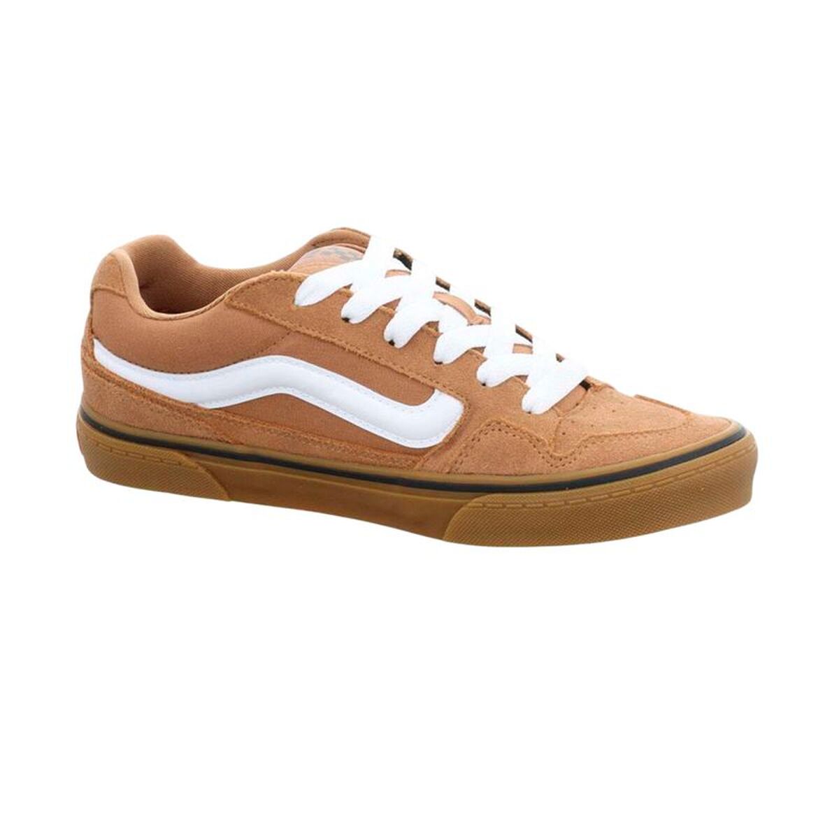 Ténis Casual Homem Vans Caldrone Sudm Marrom claro
