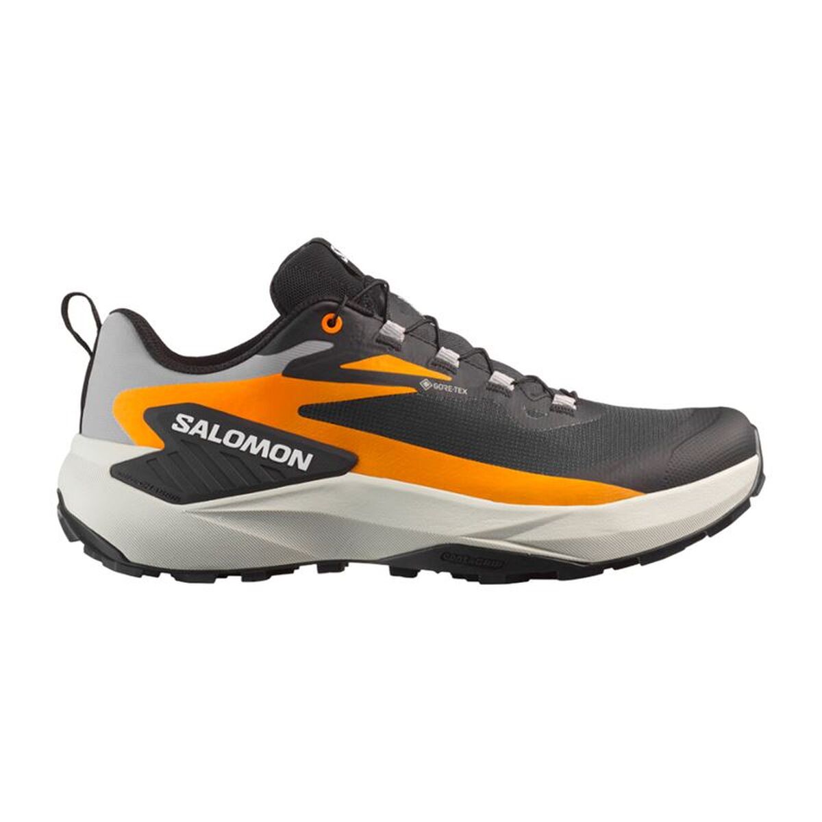 Tênis de trail para homem (corrida em montanha) Salomon Genesis Gtx Preto Laranja