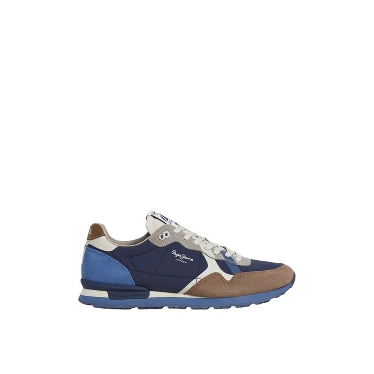 Ténis Casual Homem Pepe Jeans Brit Prints Marrom claro