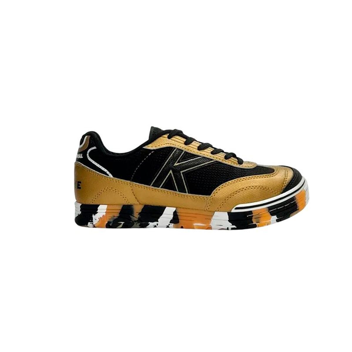 Chuteiras de Futebol de Salão Infantis Kelme Trueno Lace Ocre