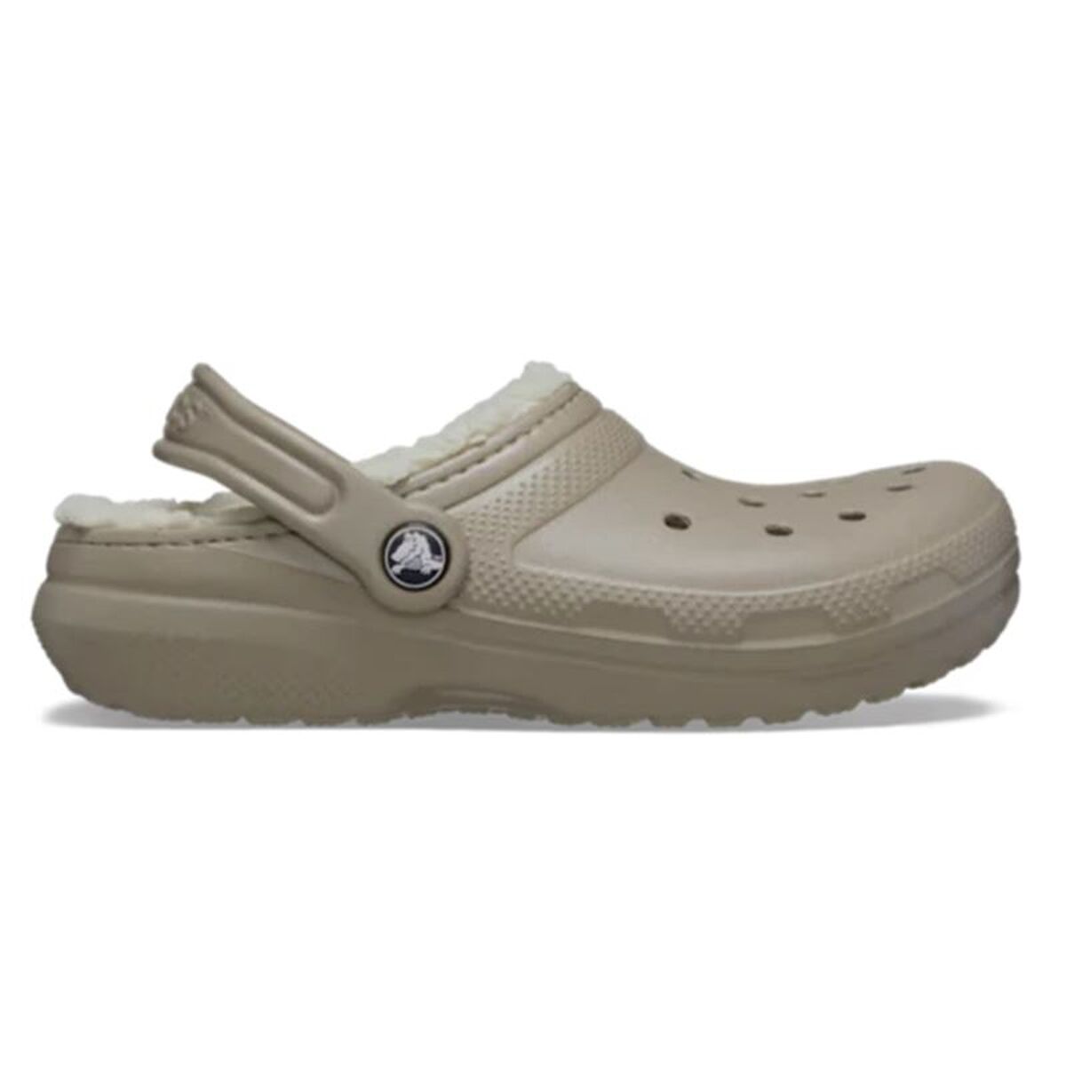 Tamancos Crocs Classic Lined Clog K Castanho
