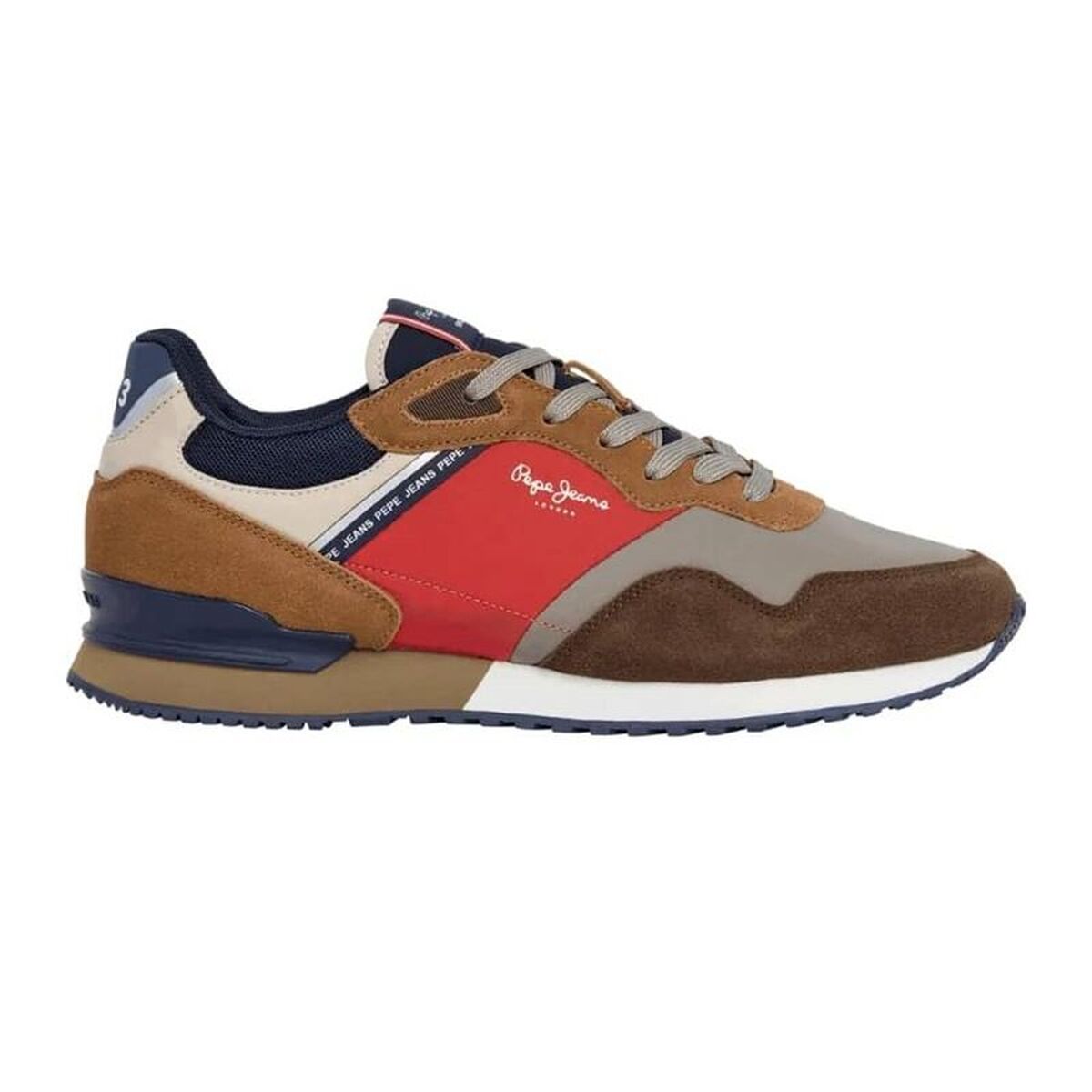 Sapatilhas de Desporto de Homem Pepe Jeans London Mood Marrom claro