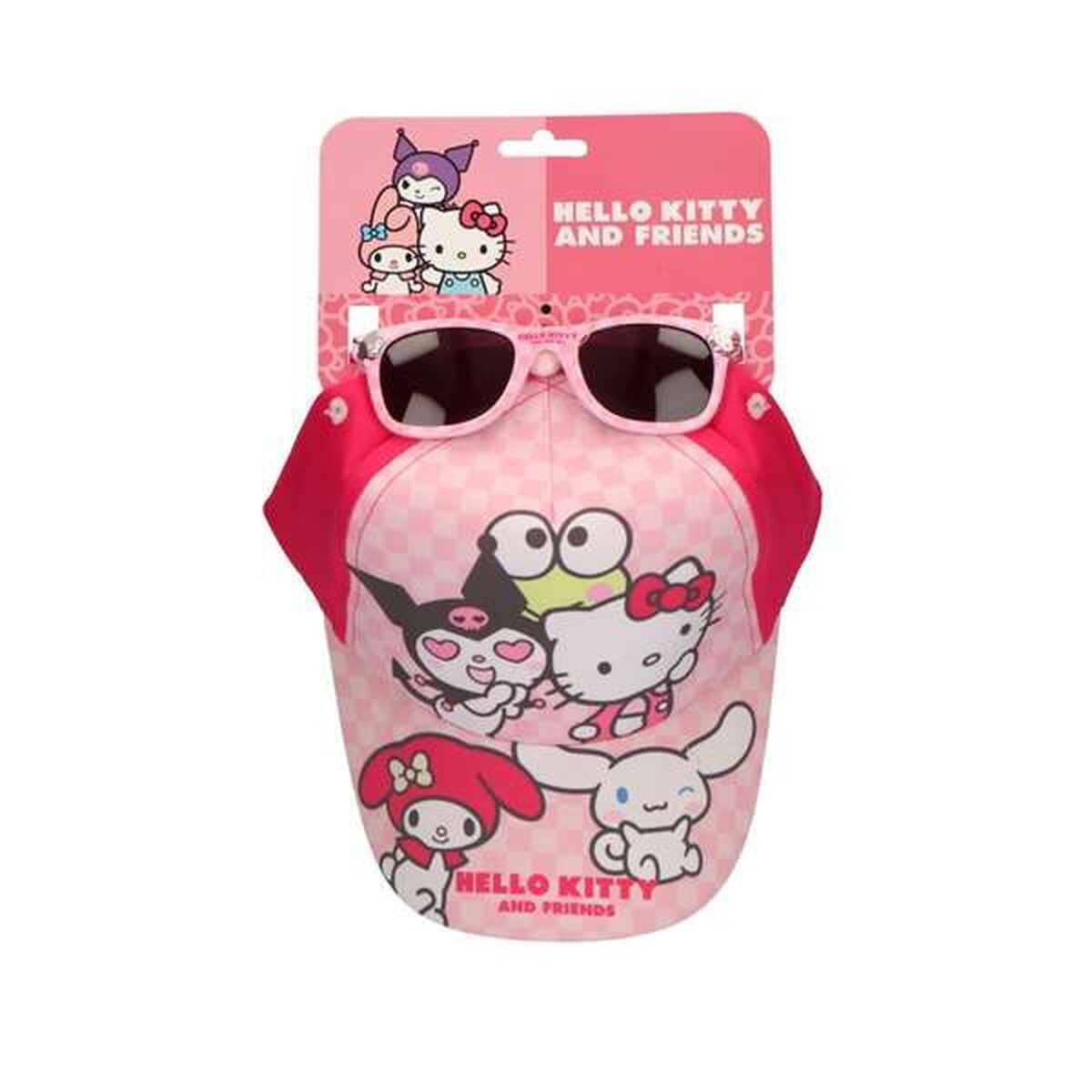 Conjunto de boné e óculos de sol Hello Kitty 53 cm
