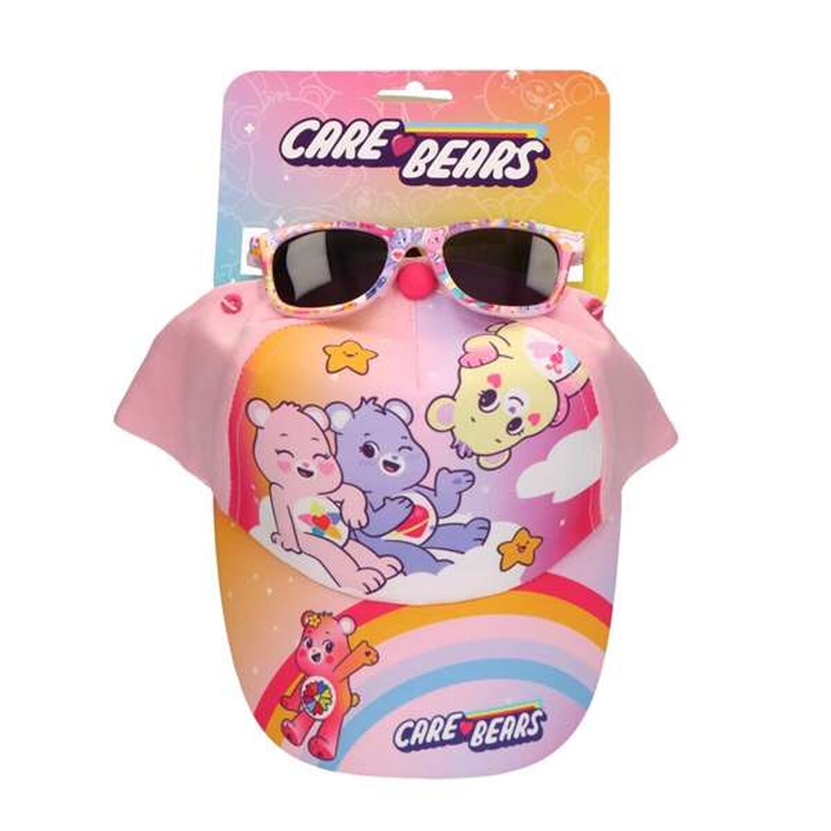 Conjunto de boné e óculos de sol Care Bears 53 cm
