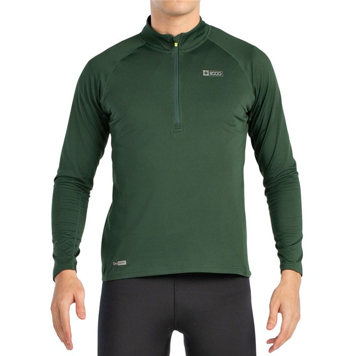 Camisola de Manga Comprida Homem +8000 Truco Azeitona