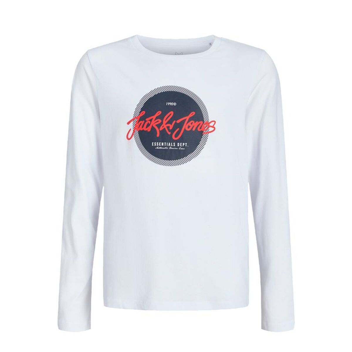 Shirt Infantil Jack & Jones Jjurban Ls Crew Neck Branco