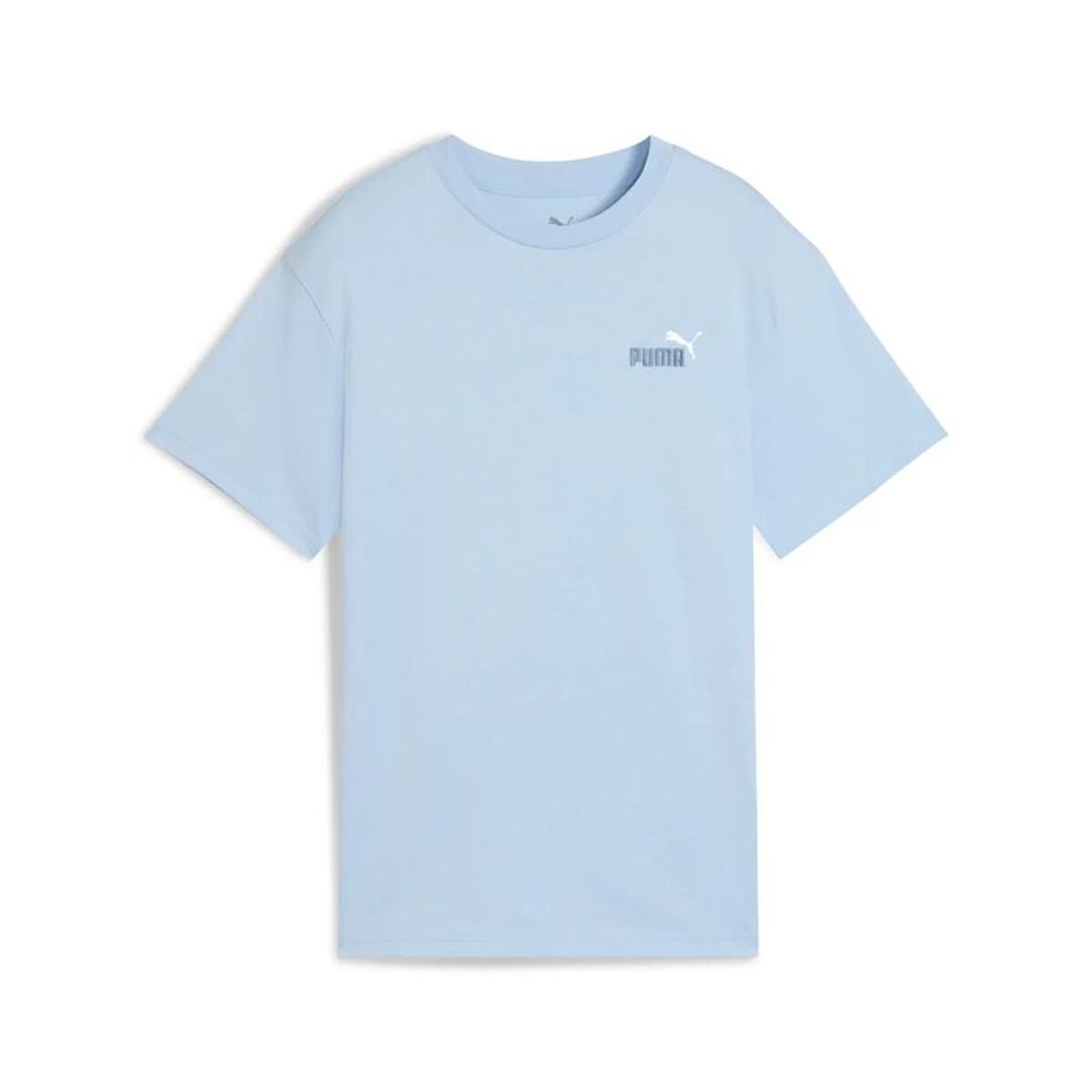 Camisola de Manga Curta Infantil Puma Essentials 2 Color Azul Azul celeste