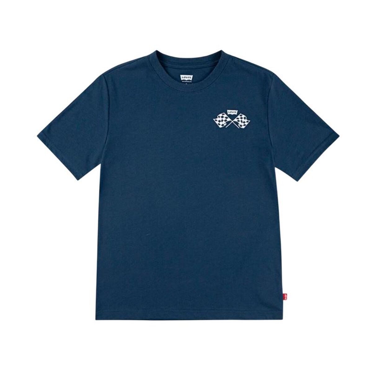 Camisola de Manga Curta Infantil Levi's Lvb Speed Trials Tee Azul