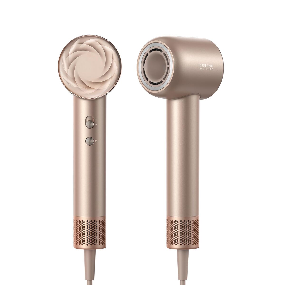 Secador de Cabelo Dreame Glory Mix 1600W Iónico, 3 Bicos Magnéticos, Dourado