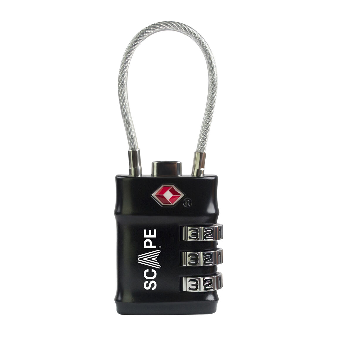 Cadeado com combinação Scape Travel TSA-201