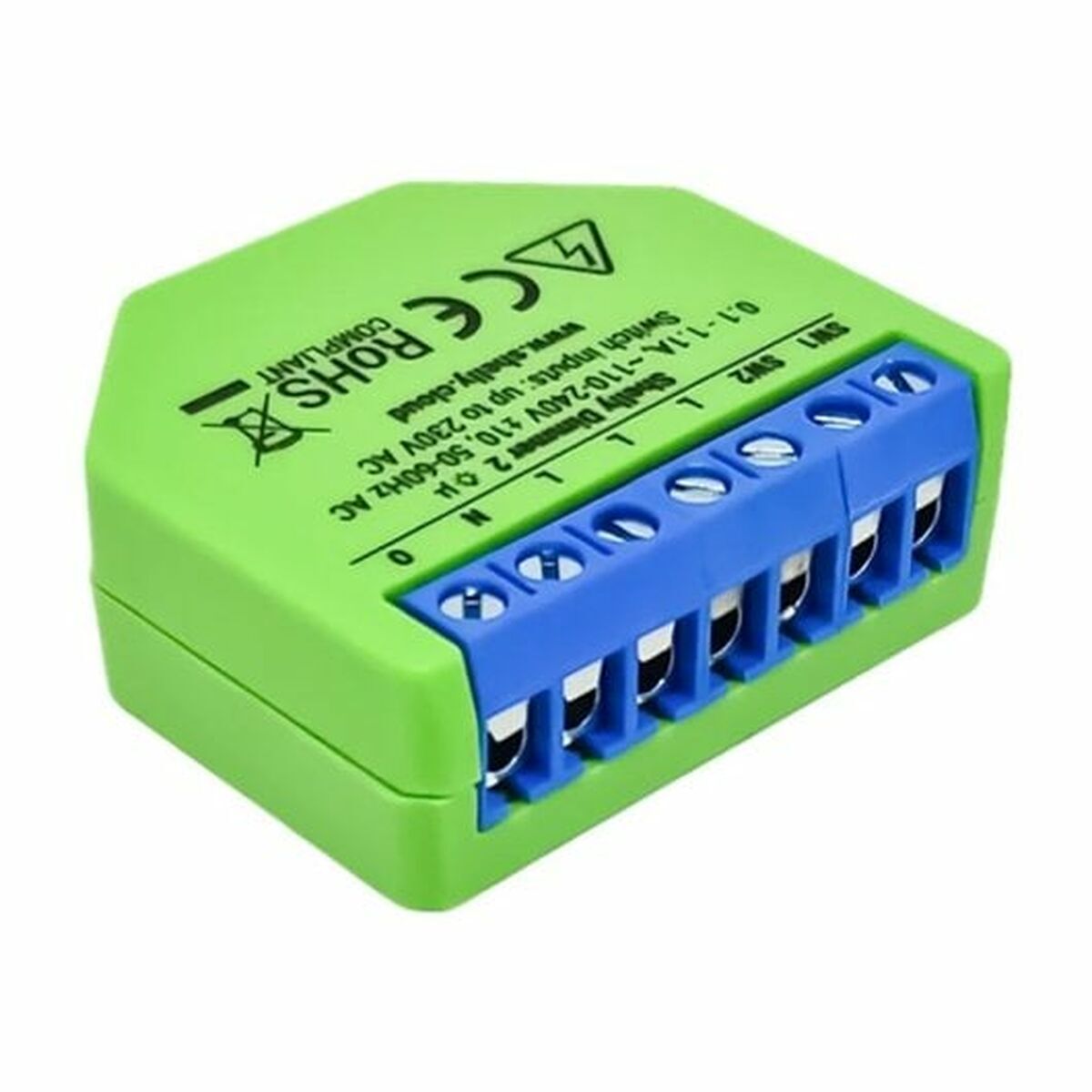 Módulo interruptor Wi-Fi Shelly Dimmer 2 240 V 2 A