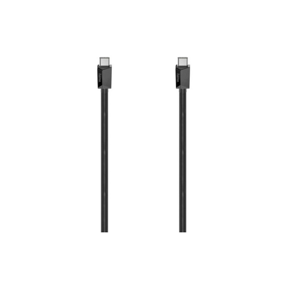 Cabo USB-C para USB-C Hama 00200786 Preto 3 m