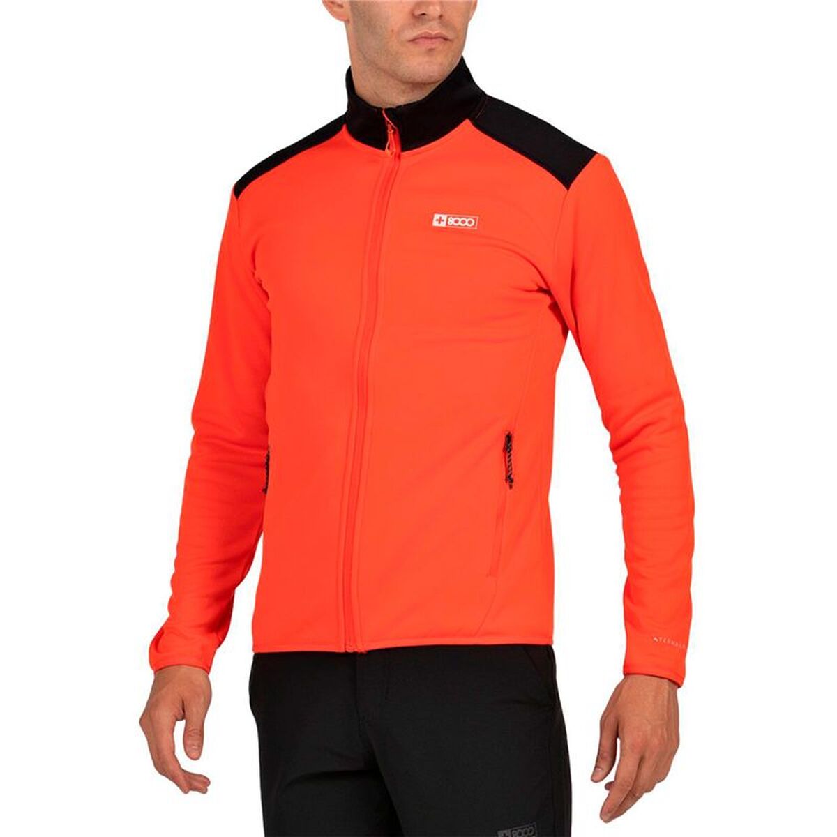 Polar sem Capuz Homem +8000 Monmor 037 Laranja