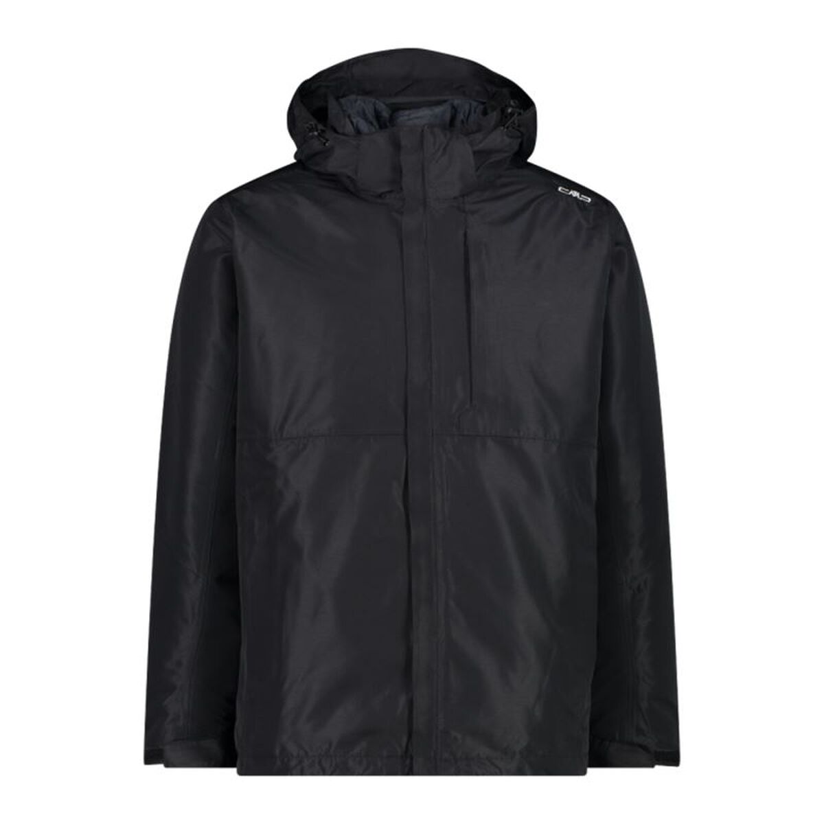 Casaco de Desporto para Homem Campagnolo Zip Hood Detachable Inn Preto