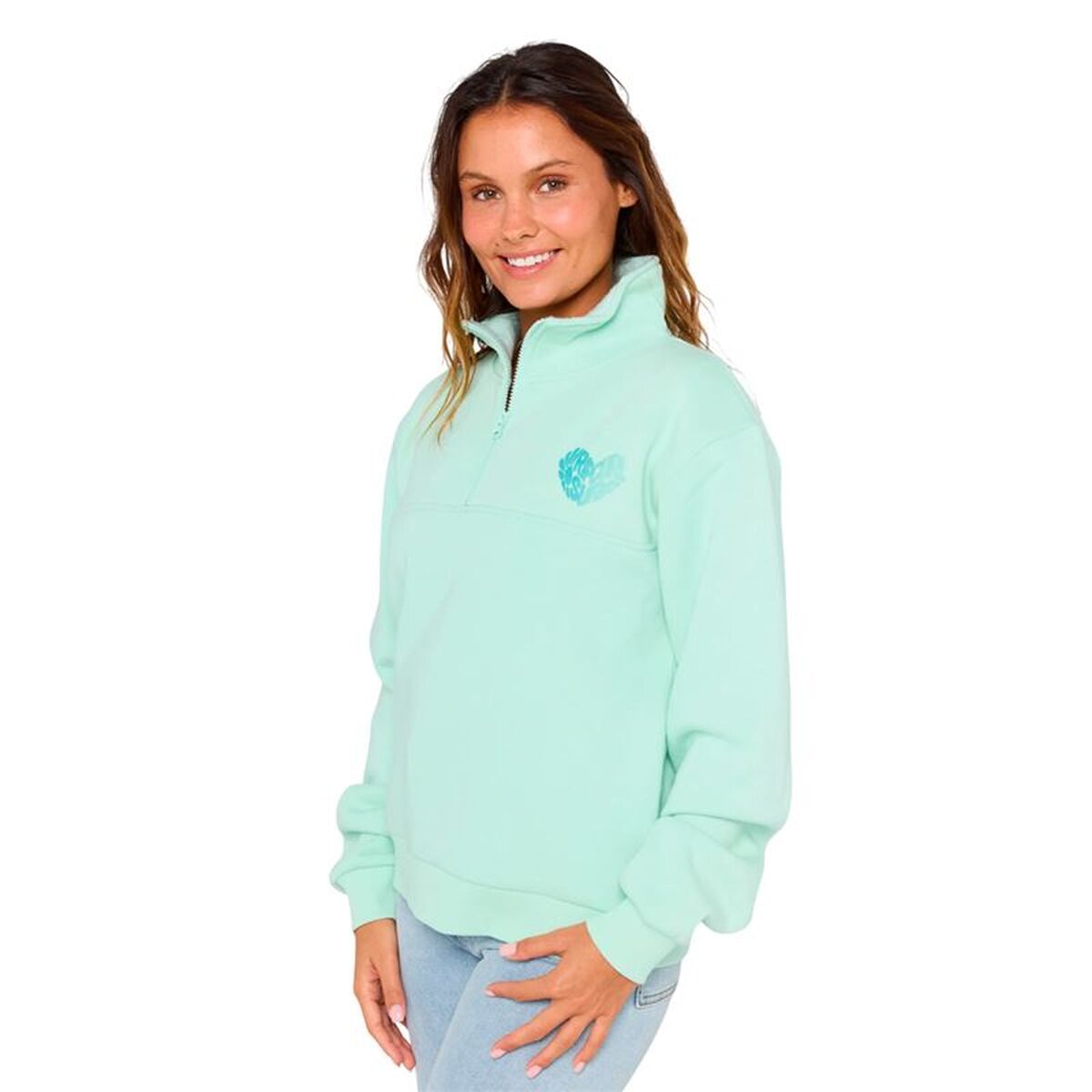 Casaco de Desporto para Mulher Rip Curl Half Zip Fleece