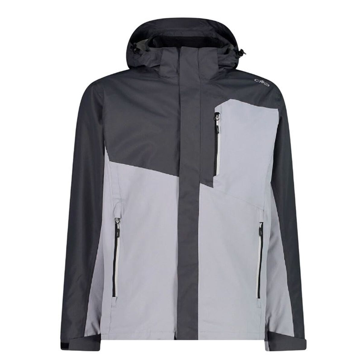 Casaco de Desporto para Homem Campagnolo CMP Man Zip Detachable Inn Cinzento