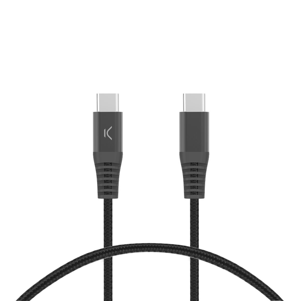 Cabo USB KSIX Preto 1 m