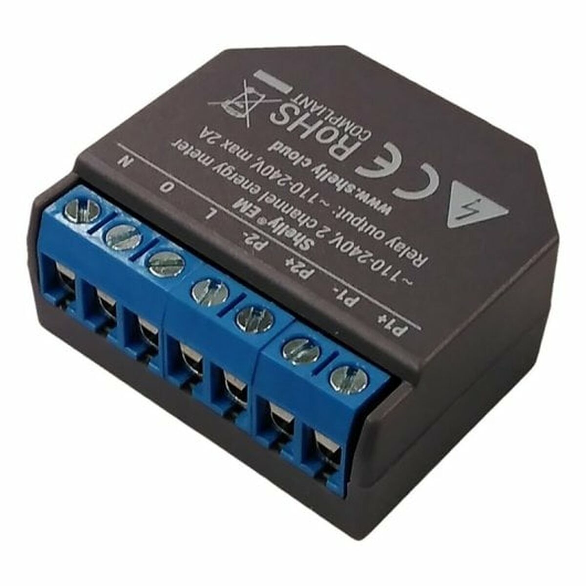 Módulo interruptor Wi-Fi Shelly SHELLY EM + 50A CLAMP