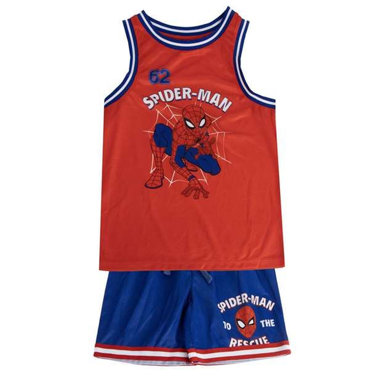 Conjunto de Vestuário Spider-Man Vermelho