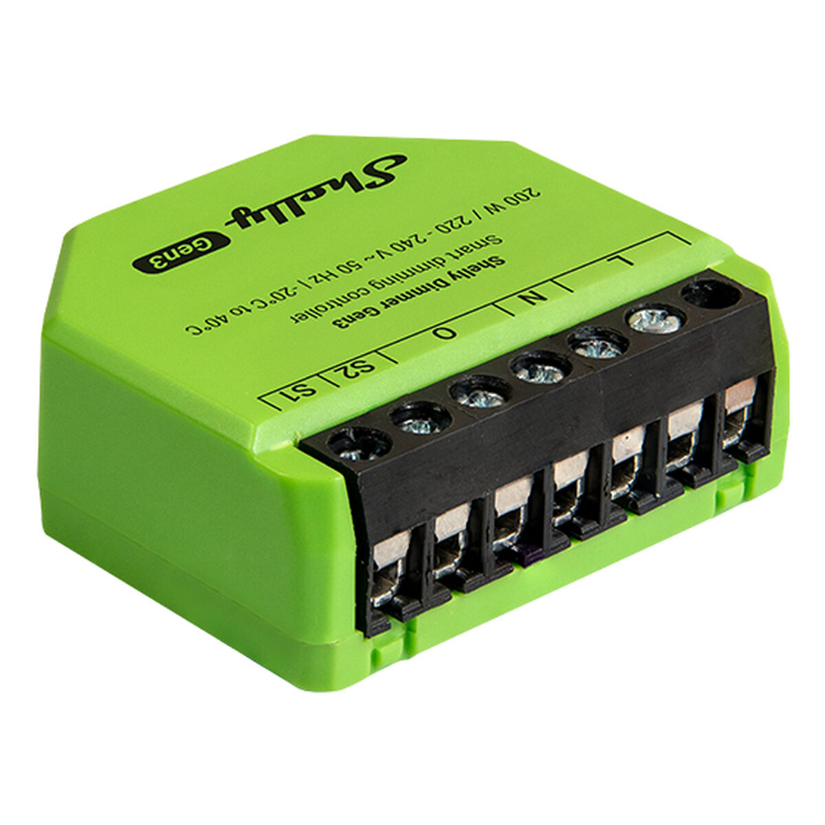 Módulo interruptor Wi-Fi Shelly Gen 3 220-240 V