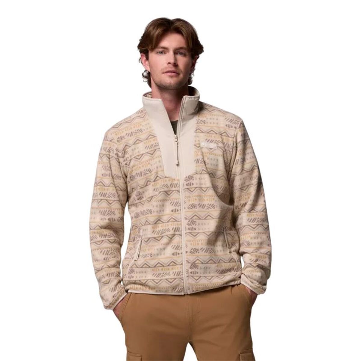 Forro Polar Columbia Sequoia Grove™ Bege Homem