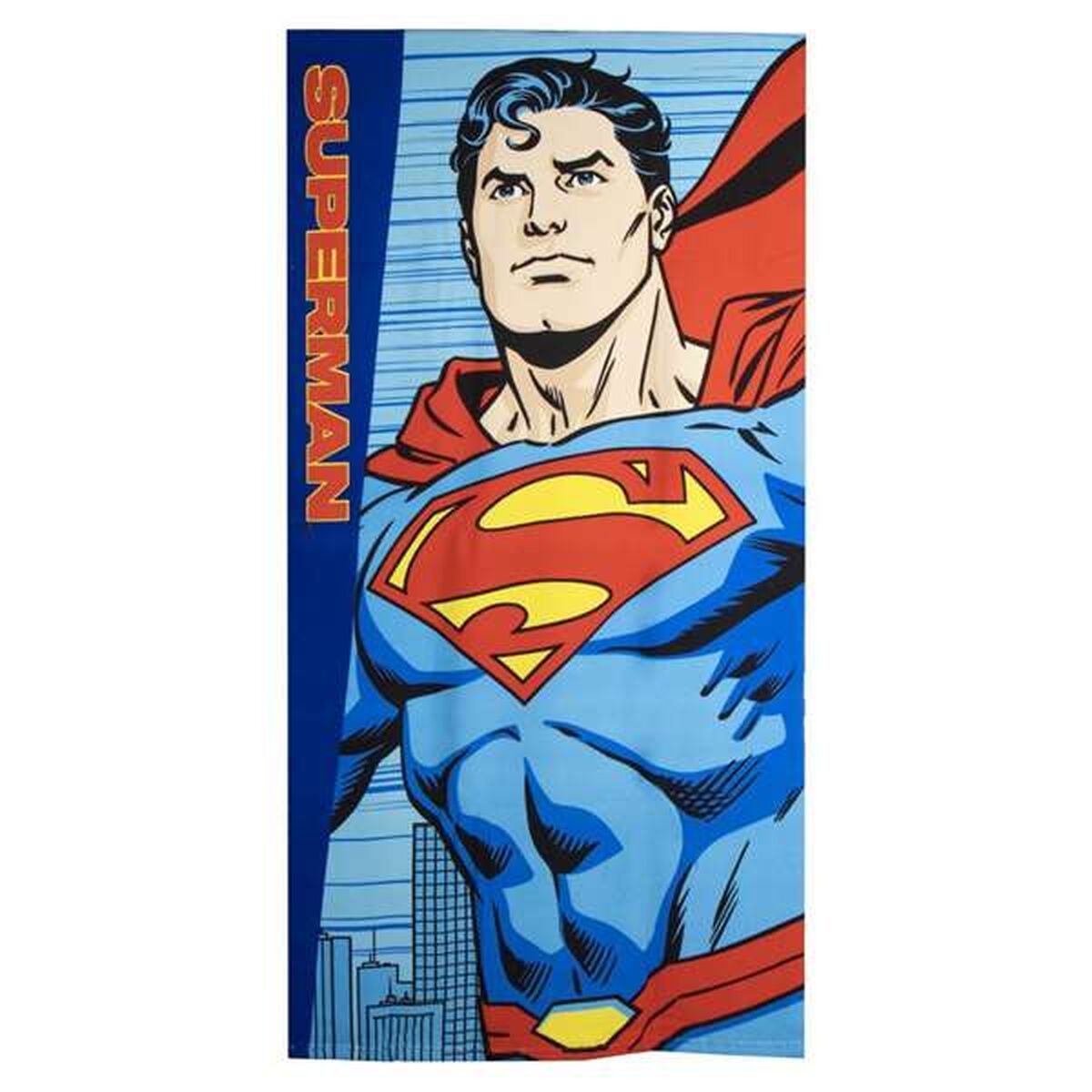Toalha de Praia Superman Azul 70 x 140 cm