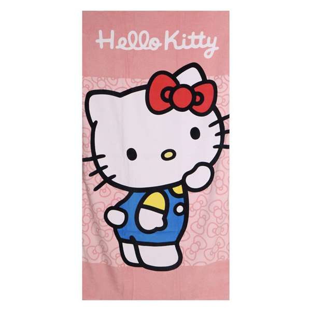 Toalha de Praia Hello Kitty Cor de Rosa 70 x 140 cm