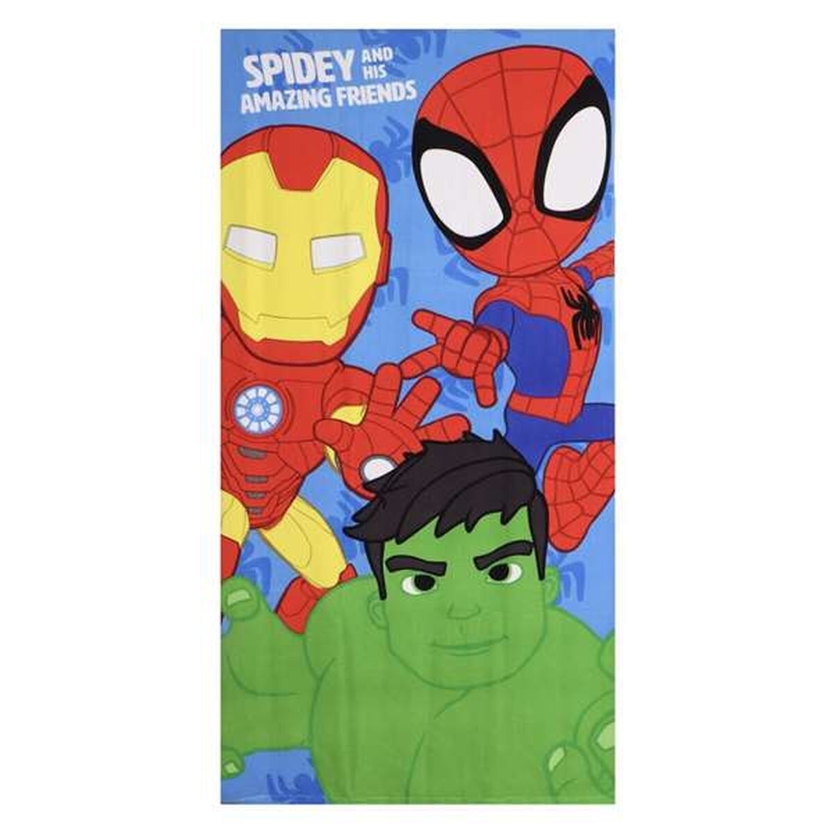 Toalha de Praia Spidey Azul 70 x 140 cm