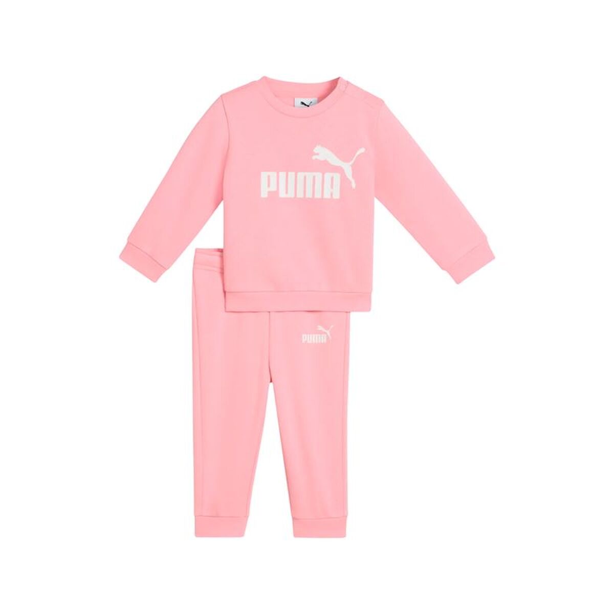 Conjunto de Desporto para Bebé Puma Minicats Essentials Cor de Rosa