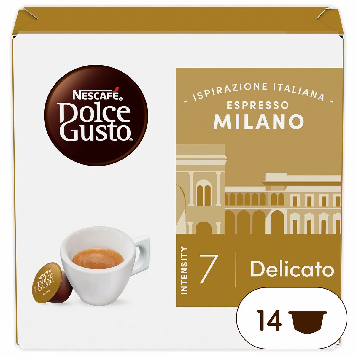 Cápsulas de café Dolce Gusto MILANO 14CAP