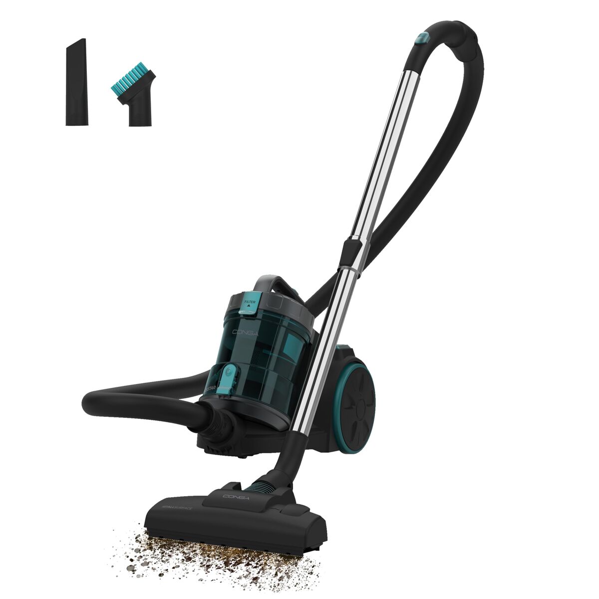 Aspirador Cecotec Rockstar Cyclonic XL 890 W Preto
