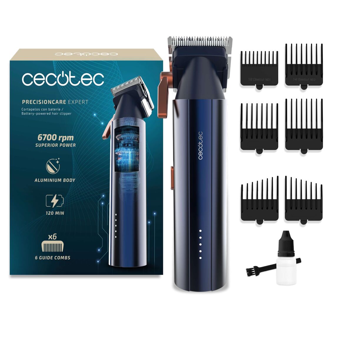 Aparadores de Cabelo Cecotec PrecisionCare Expert