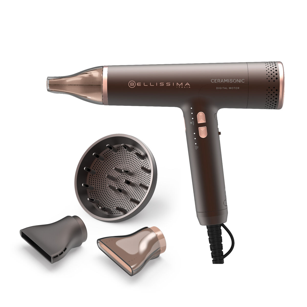 Secador de Cabelo Bellissima CERAMISONIC 1700 W