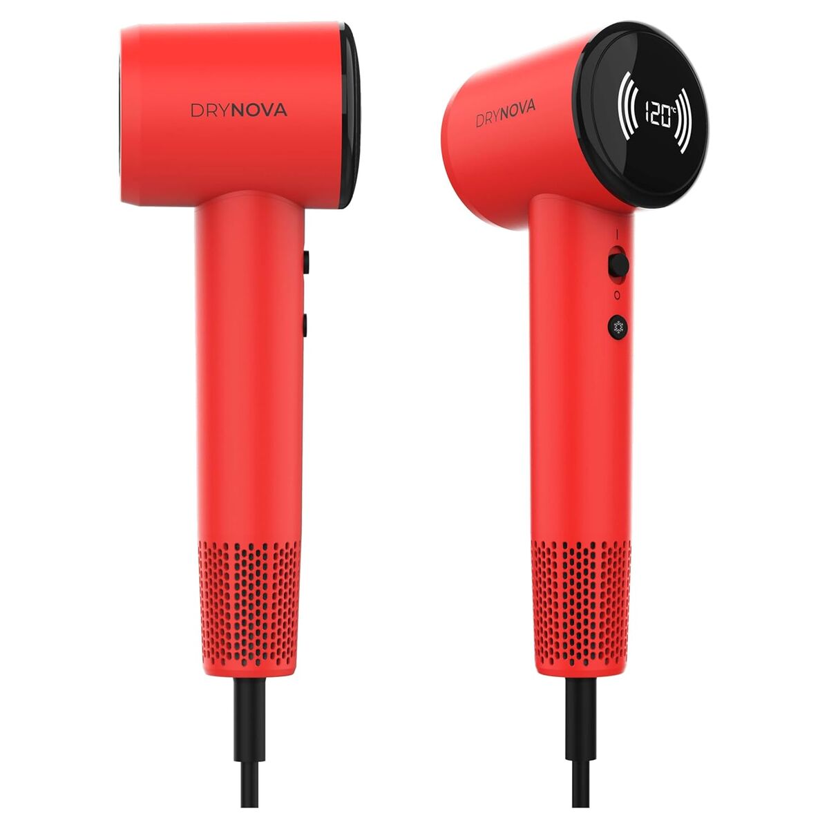 Secador de Cabelo Cecotec DryNova Red 1600W iónico digital vermelho compacto leve