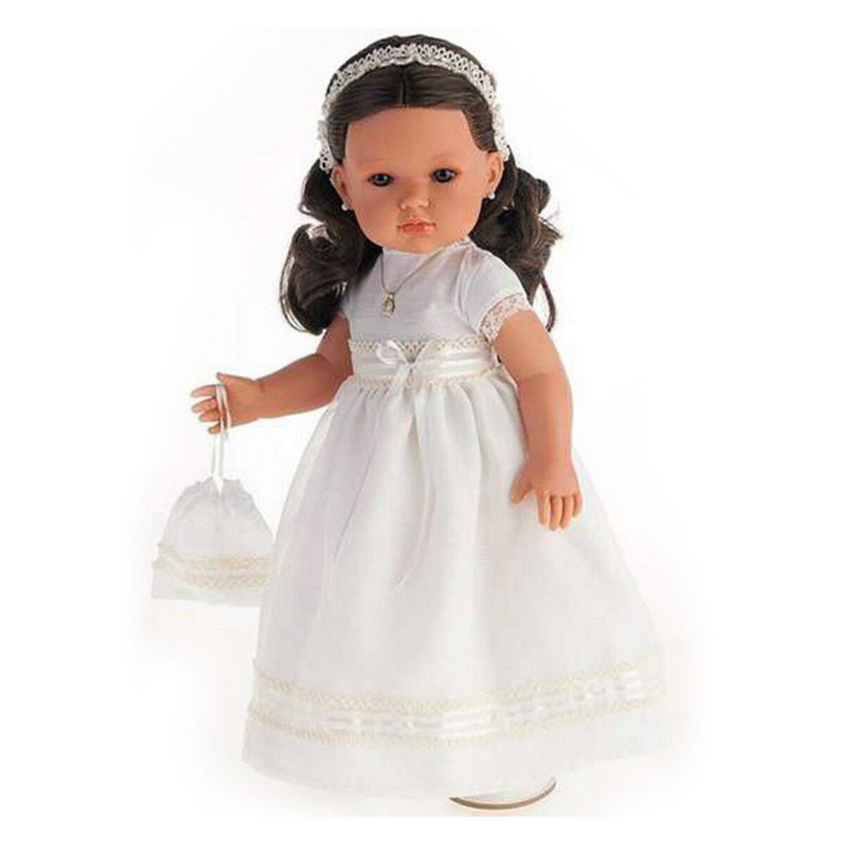 Boneca de Comunhão Morena Antonio Juan 45 cm