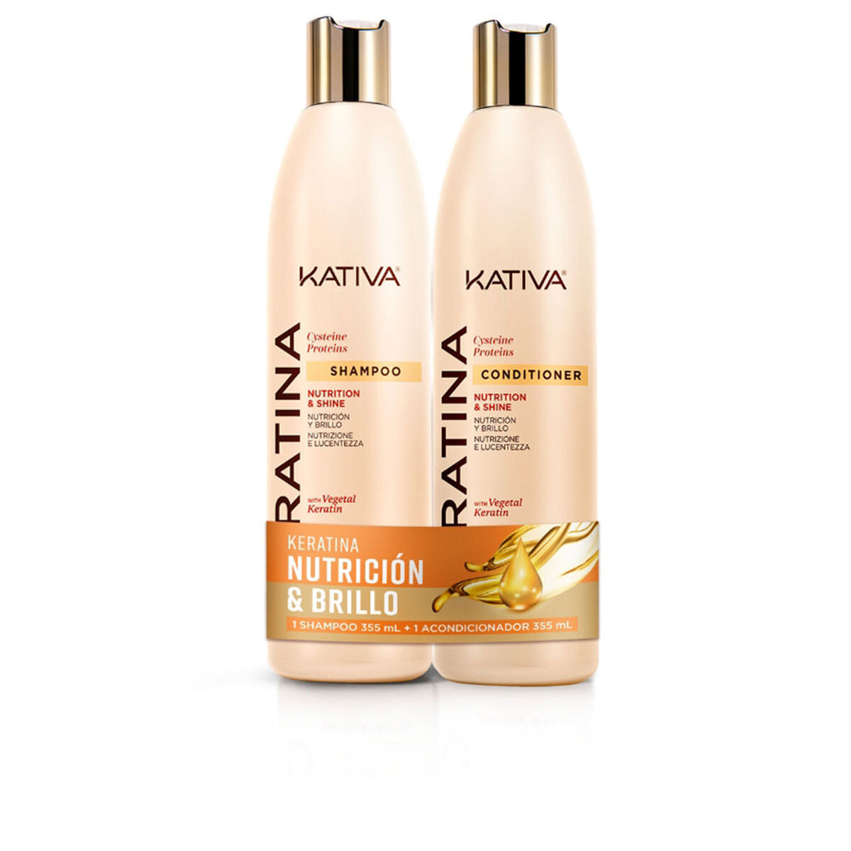 Champô + Condicionador Kativa KERATINA KATIVA