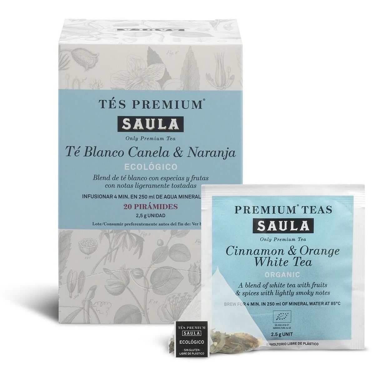 Chá Branco Saula PIR.C20UNI (10 Unidades)