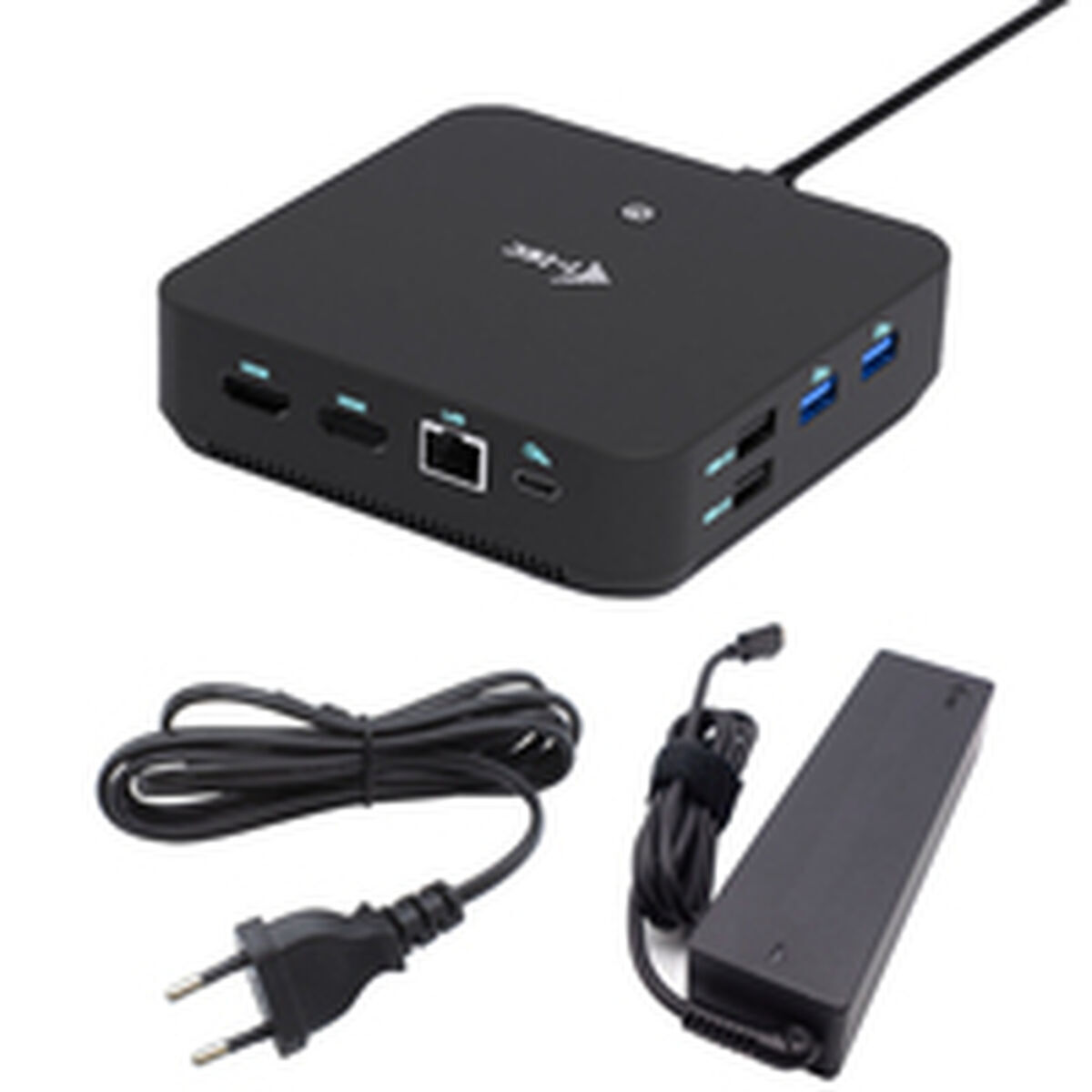 Hub USB i-Tec C31TRIVIDPRO100W Preto 100 W
