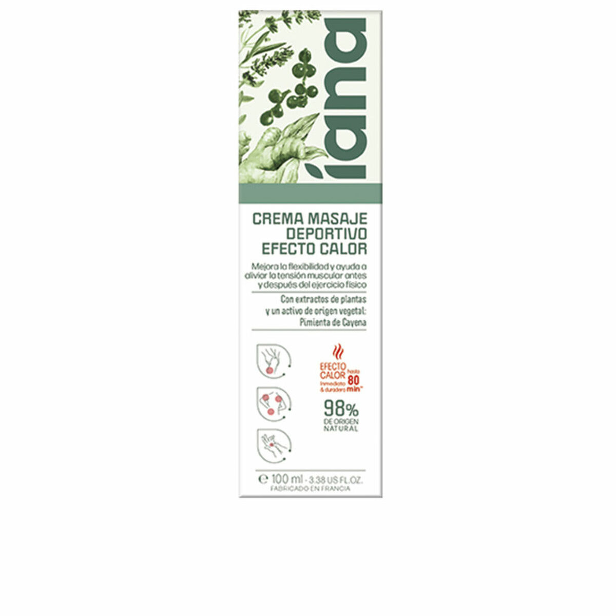 Creme de Aquecimento Cream of Desire IANA TRATAMIENTOS TÓPICOS 100 ml