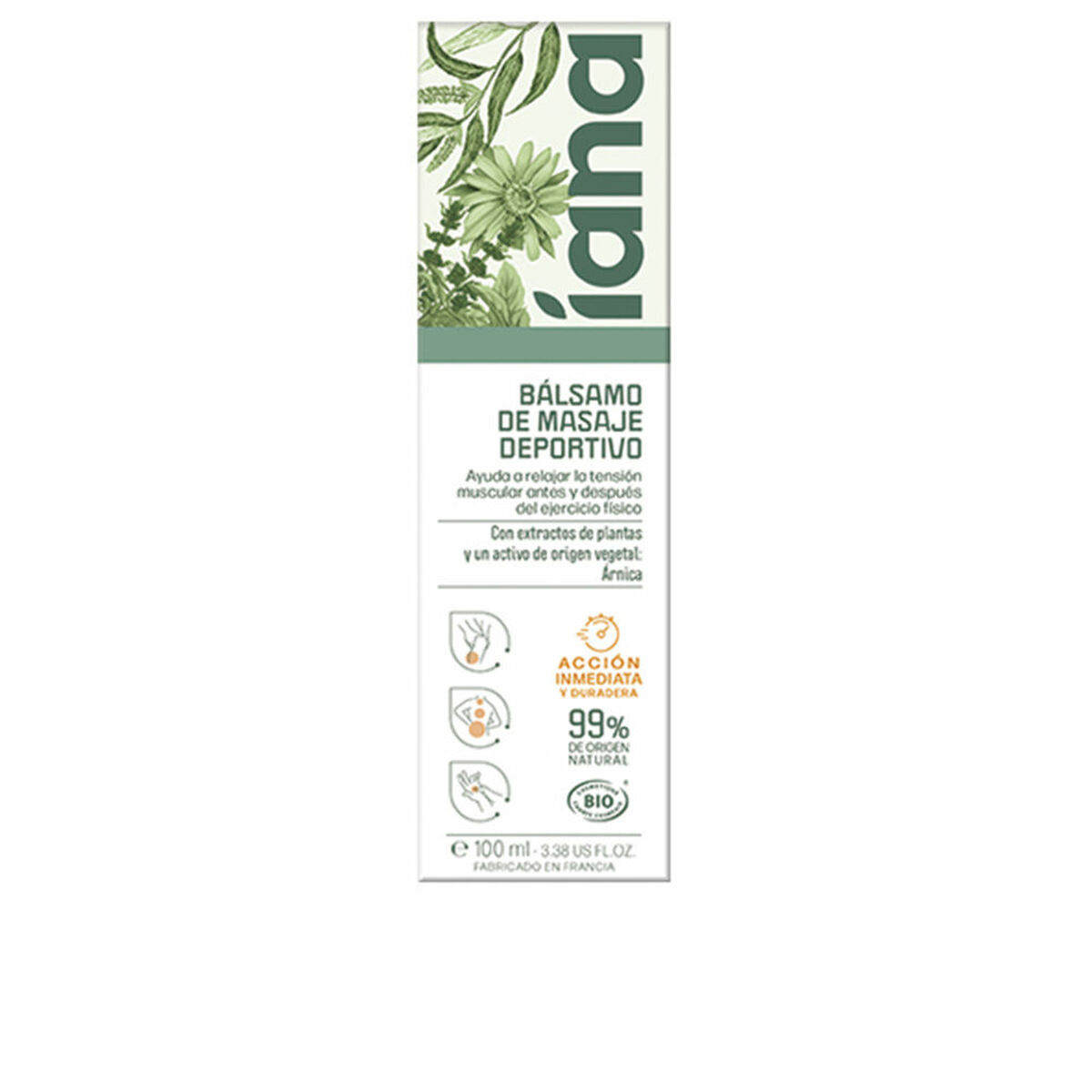 Bálsamo Relaxante IANA TRATAMIENTOS TÓPICOS 100 ml
